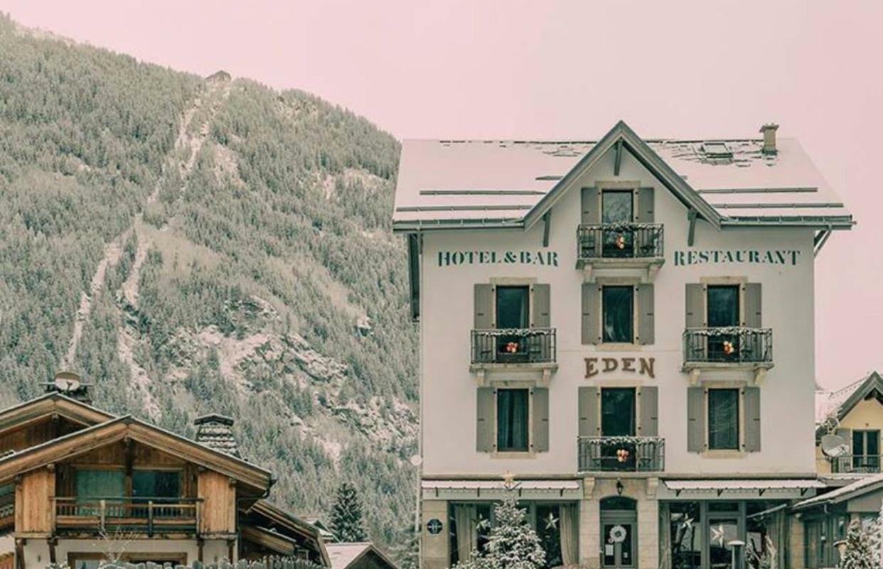 Eden Hotel, Apartments And Chalet Chamonix Les Praz Экстерьер фото